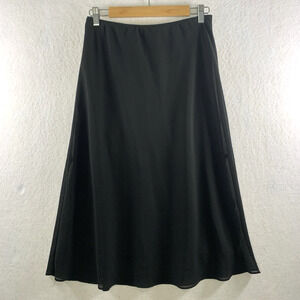 Alex Evenings Womens Chiffon Midi Skirt Sz MP Whimsigoth Fairy Grunge Event USA